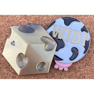 WIDI Cow & Cheese Destination Imagination DI Trading Pin Lot Wisconsin Lapel Hat